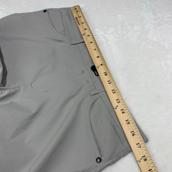 Public Rec Dealmaker 5 Pocket Pants Mens 33x28 Fog Gray Stretch Work Golf Office - Picture 10 of 13